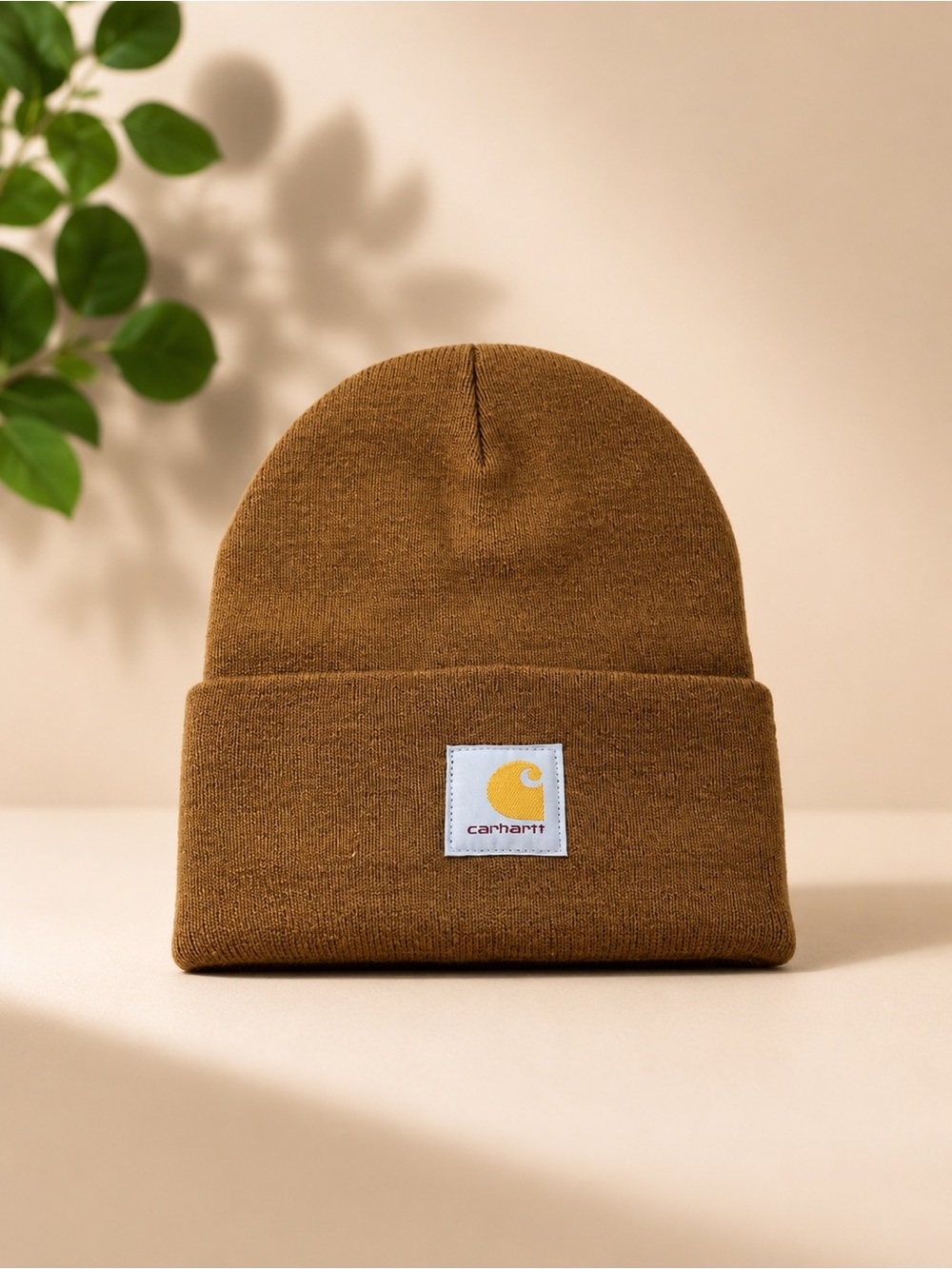 Carhartt Acrylic Watch Hat Beanie Hamilton Brown OS Never Worn